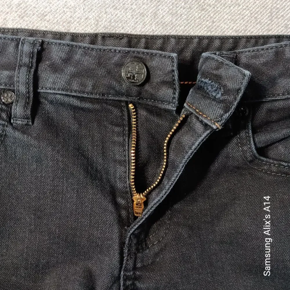 Tory Burch Super Skinny Black Cotton Jeans Size‎ 31
